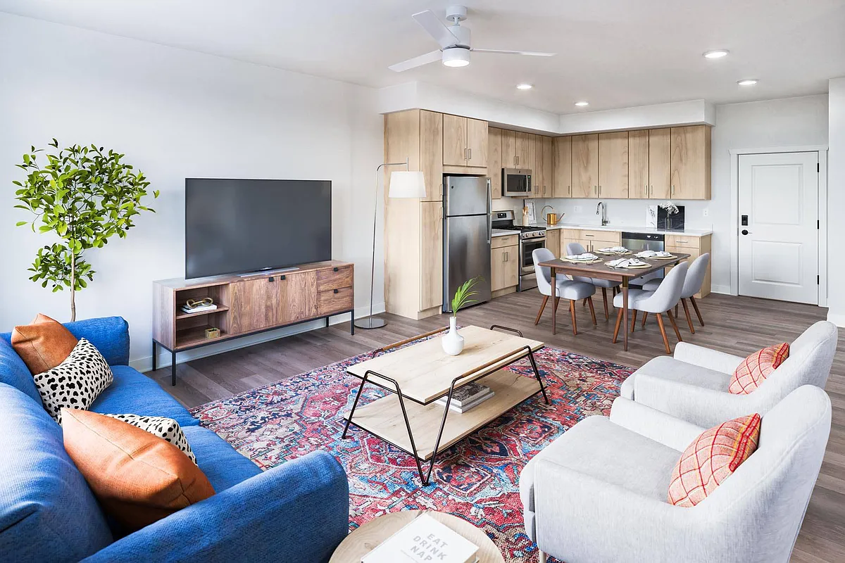 Living Room and Kitchen - Heyday Aurora