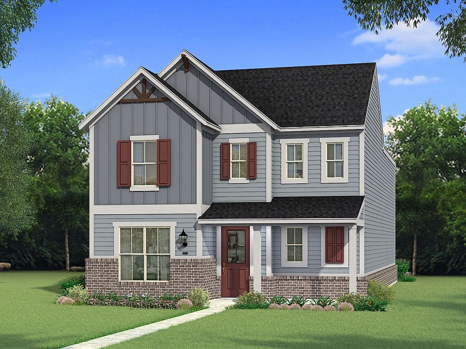 The Trinity - Farmhouse Elevation