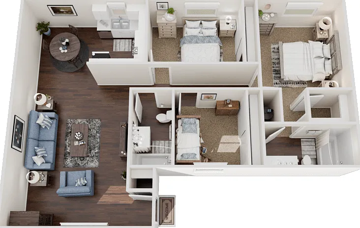 Plan C2 Floorplan Diagram