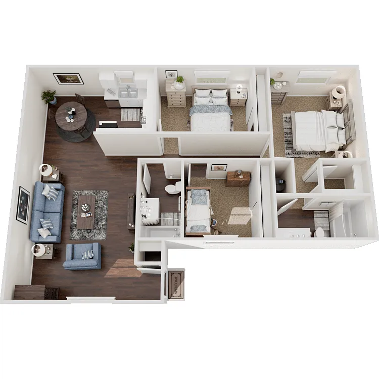 Floor plan Plan C2