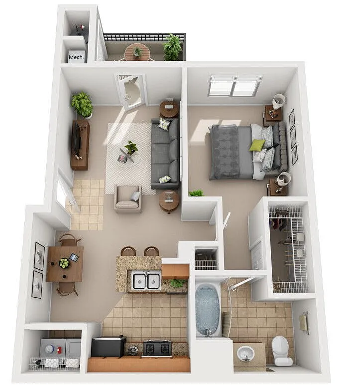 Floor plan Palms