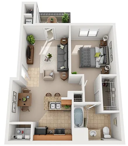 Floor plan Palms