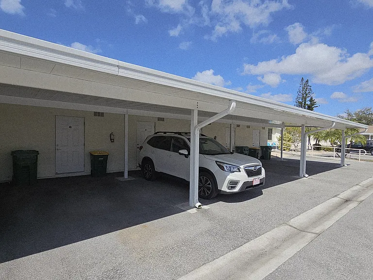 Covered parking