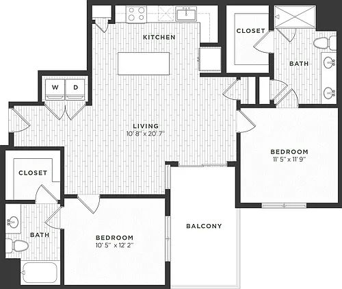 Floor plan 2C ALT2