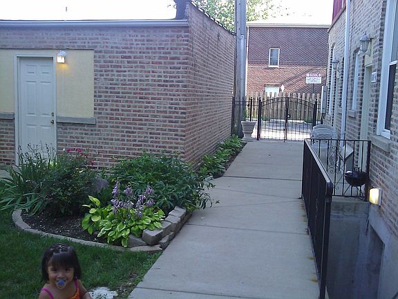 Garage Entry, Gated Garden Court Yard, Basement Storage