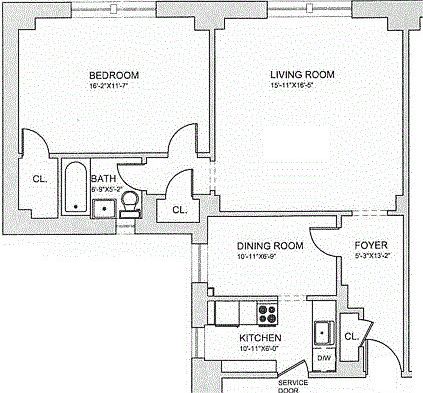 2nd image of 147 W 79th St #11C