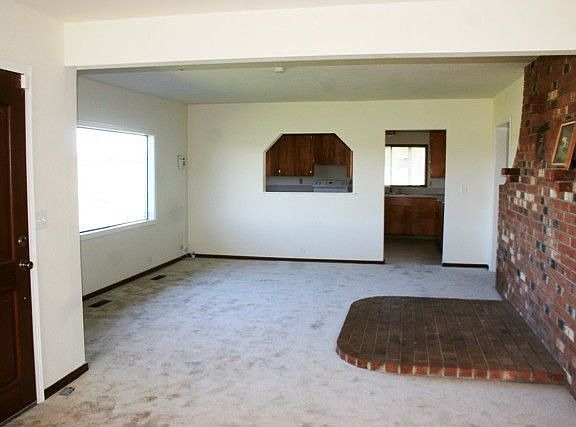 Dining Room setup for free-standing stove