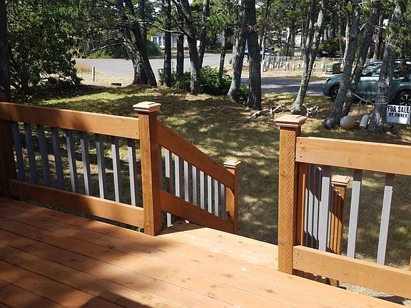 Front yard from new porch.