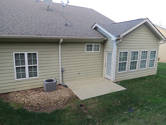 Back door into sunroom
