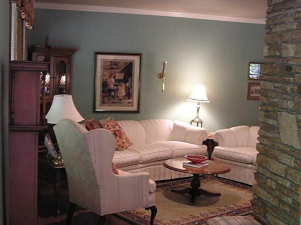 View from the formal dining room