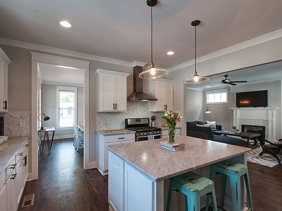 Spacious open kitchen