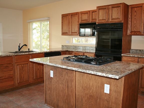 Kitchen with Slab Granite