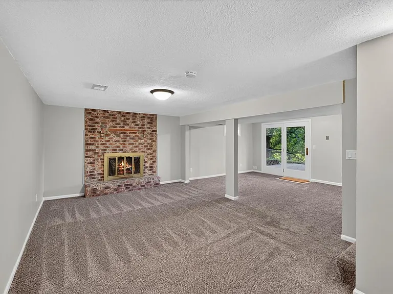 Lower-level Great room with walk-out to patio