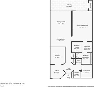 1310 Gulf Blvd APT 5C, Clearwater, FL, 33767