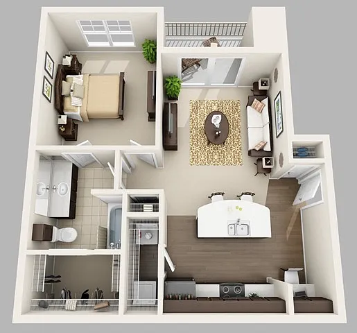 Floor plan The Academy Harmony