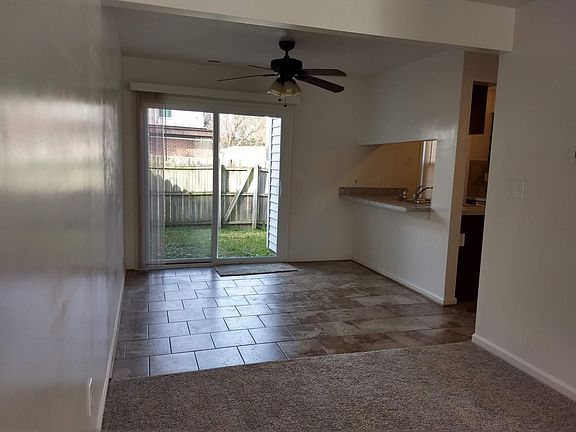 Dining room from living room