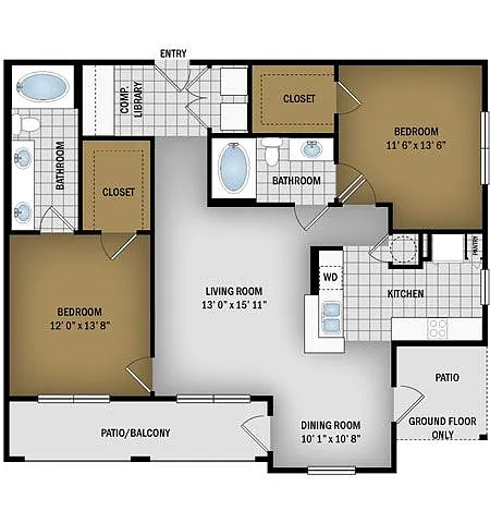 Floor plan B2