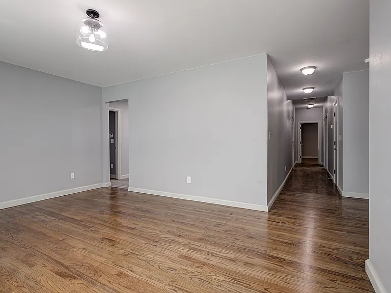 Living room - long hallway view