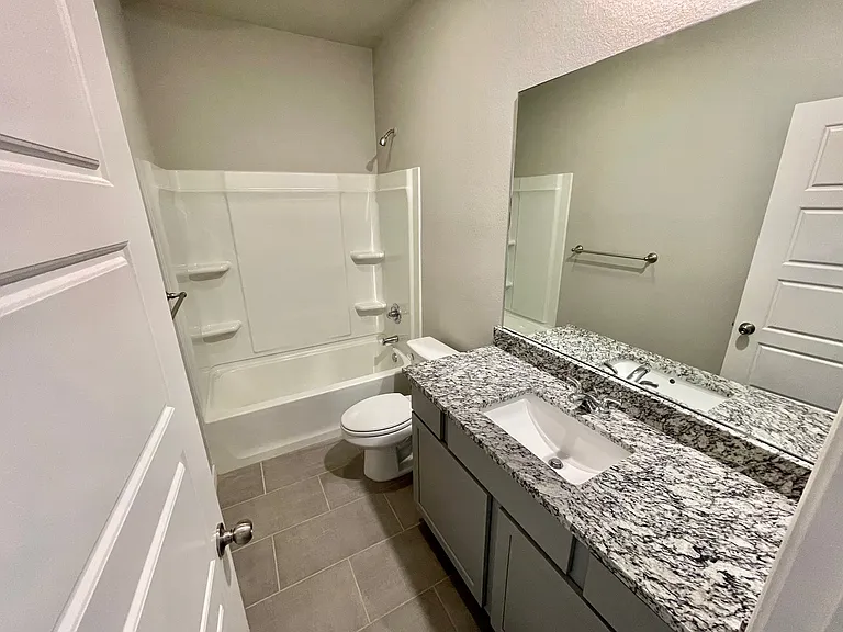 Secondary bathroom