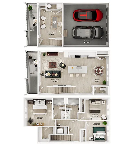 Floor plan Ouray