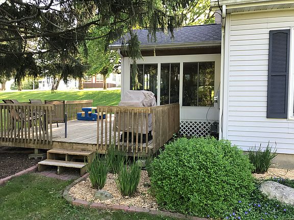 Deck and South End of House