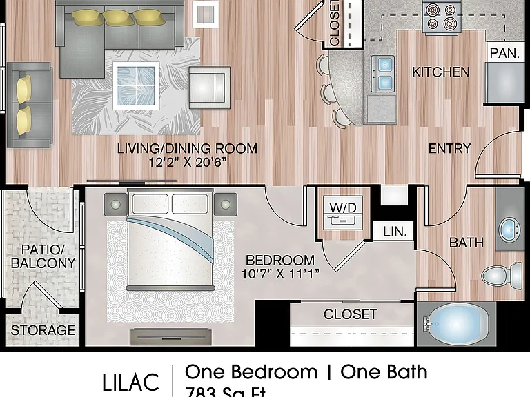 783 Sq. Ft. 783 Sq. Ft.