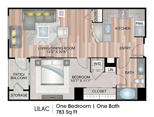 Floor plan Lilac