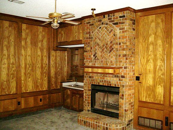 Den  with Wet Bar Fireplace