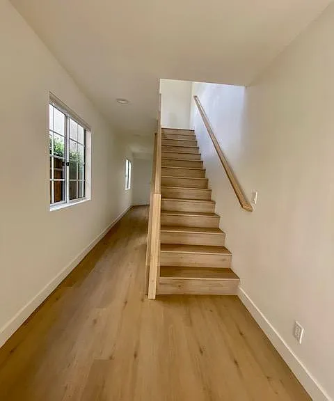 Main floor looking East.