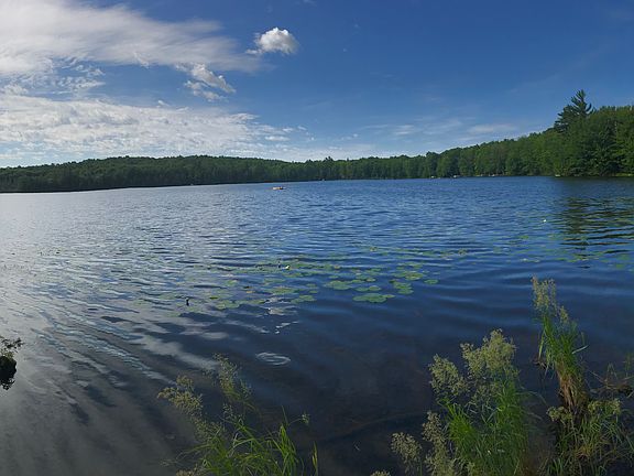 Panoramic photo of lake