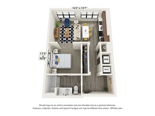Floor plan A2 - MTN