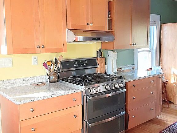 GE Profile double gas oven