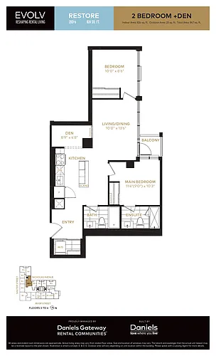 Floor plan Restore