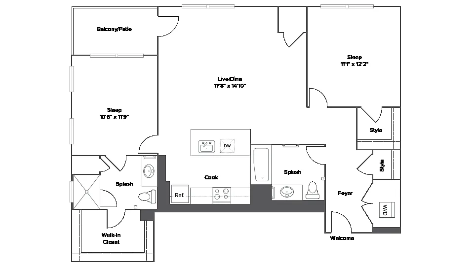 Floor plan B5