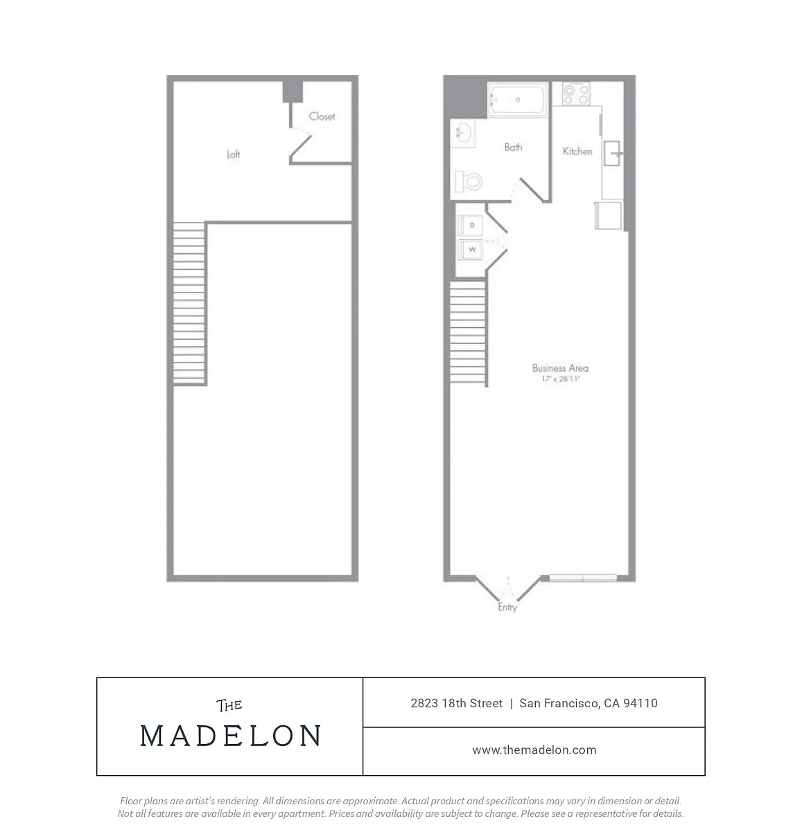 Floor plan PDR-Work-Loft-L3