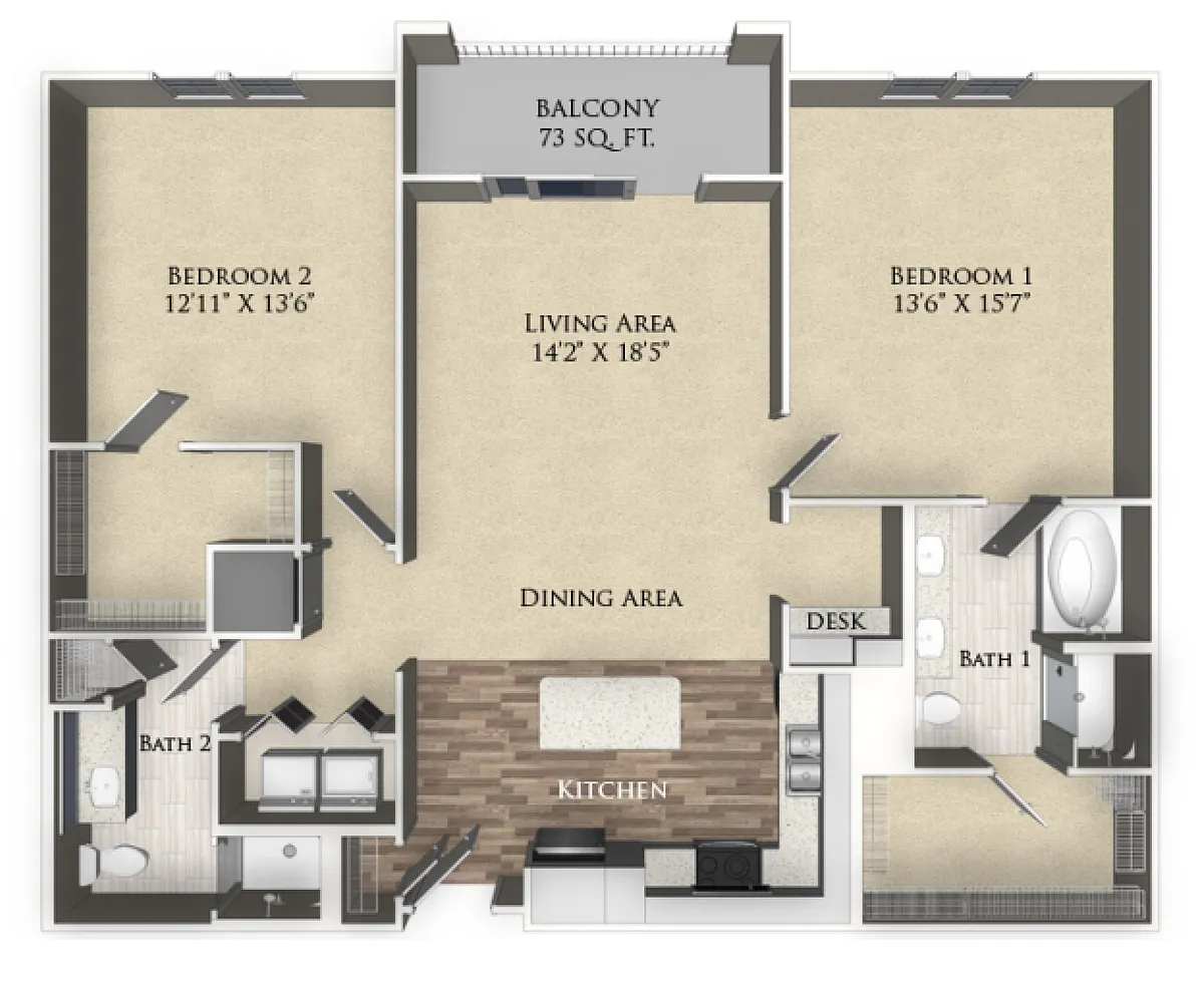 Floor plan B7