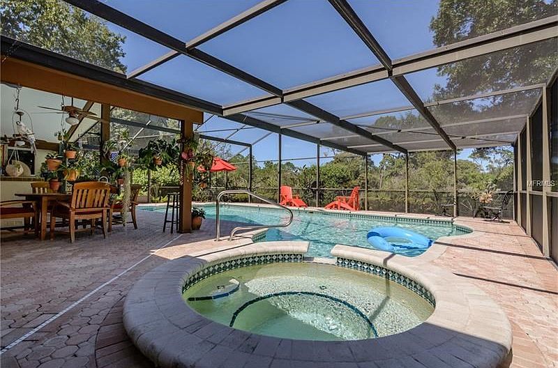 Enclosed Spa and Pool