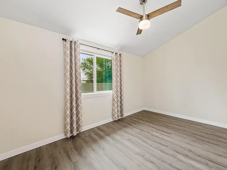 Bedroom #4 with vaulted ceiling