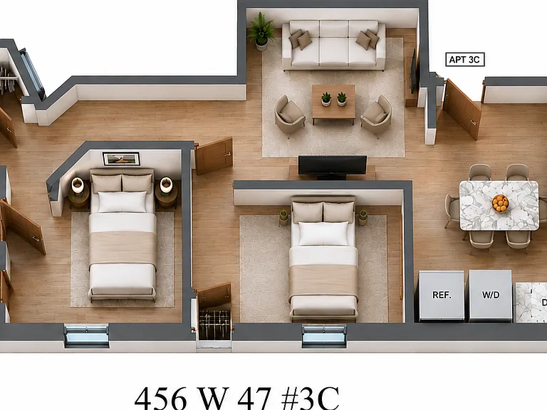 456 W 47th St #3C — Photo 3
