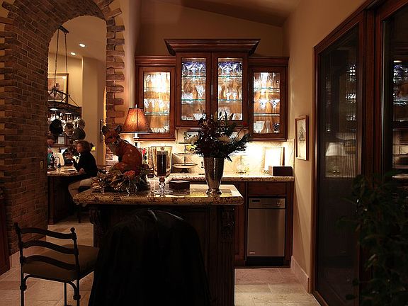 Custom Bar w/ Dishwasher 