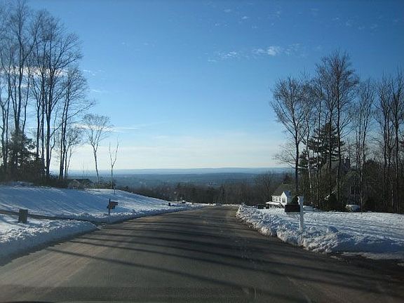 The view coming down Zoey Drive
