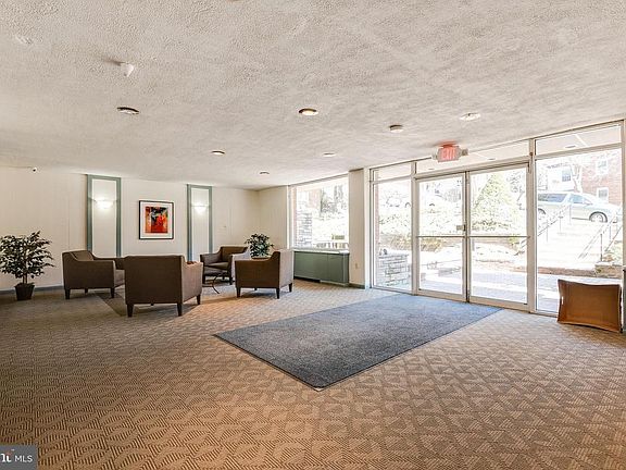 Inviting building lobby