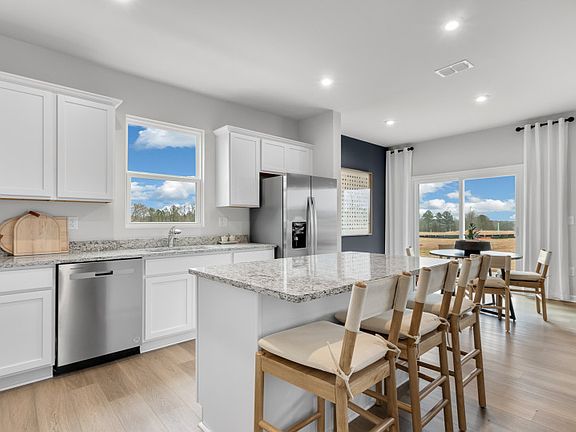 Model Representation - Spacious Open Kitchen