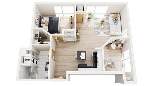 Floor plan Redwood + Den