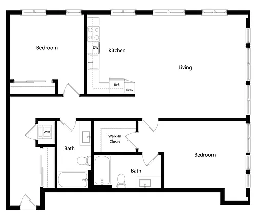 Floor plan B3