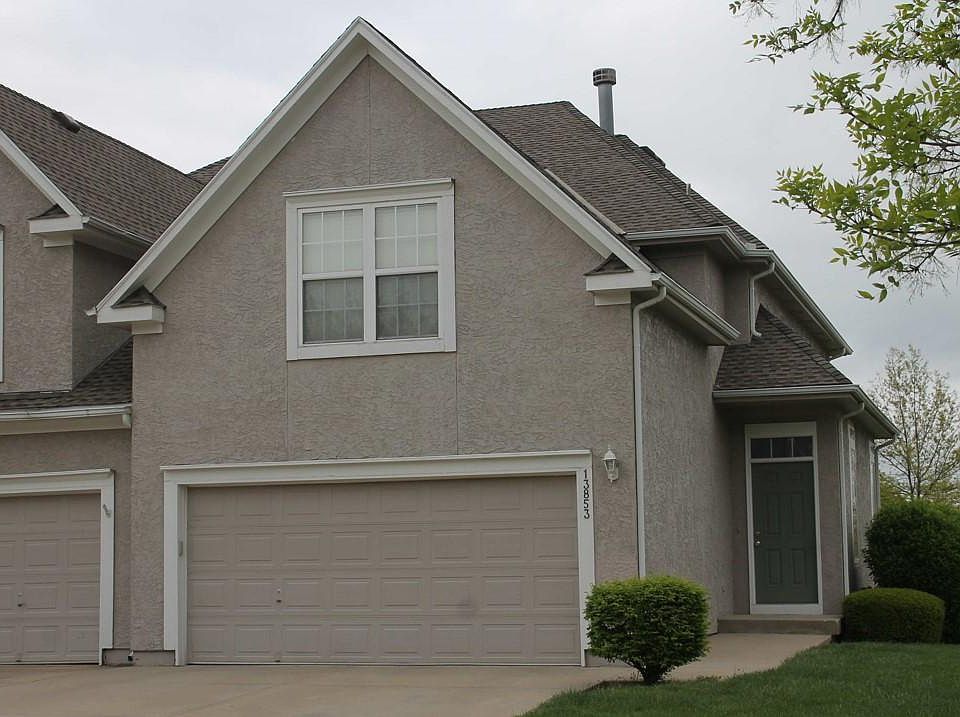 Outside view of townhome on the corner lot.