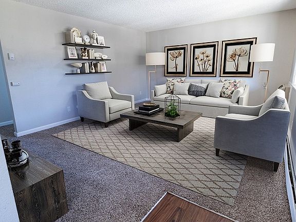 2 BR, 1 BA Example - Living Room