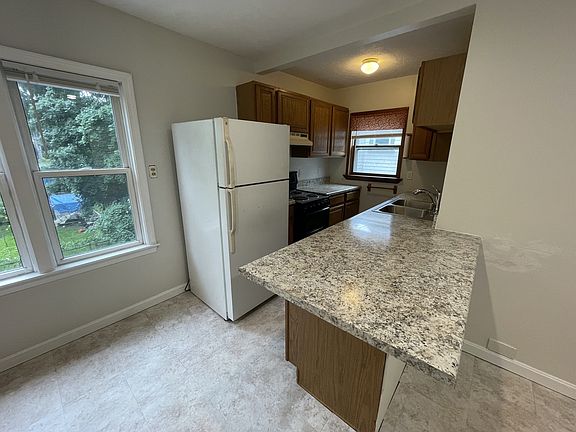 Kitchen with built in seating