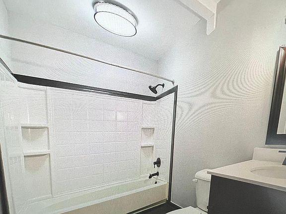 Typical look for both bathrooms