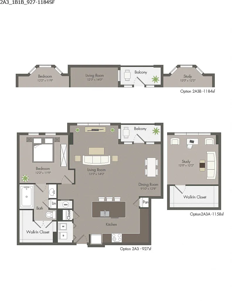 Floor plan 2A3